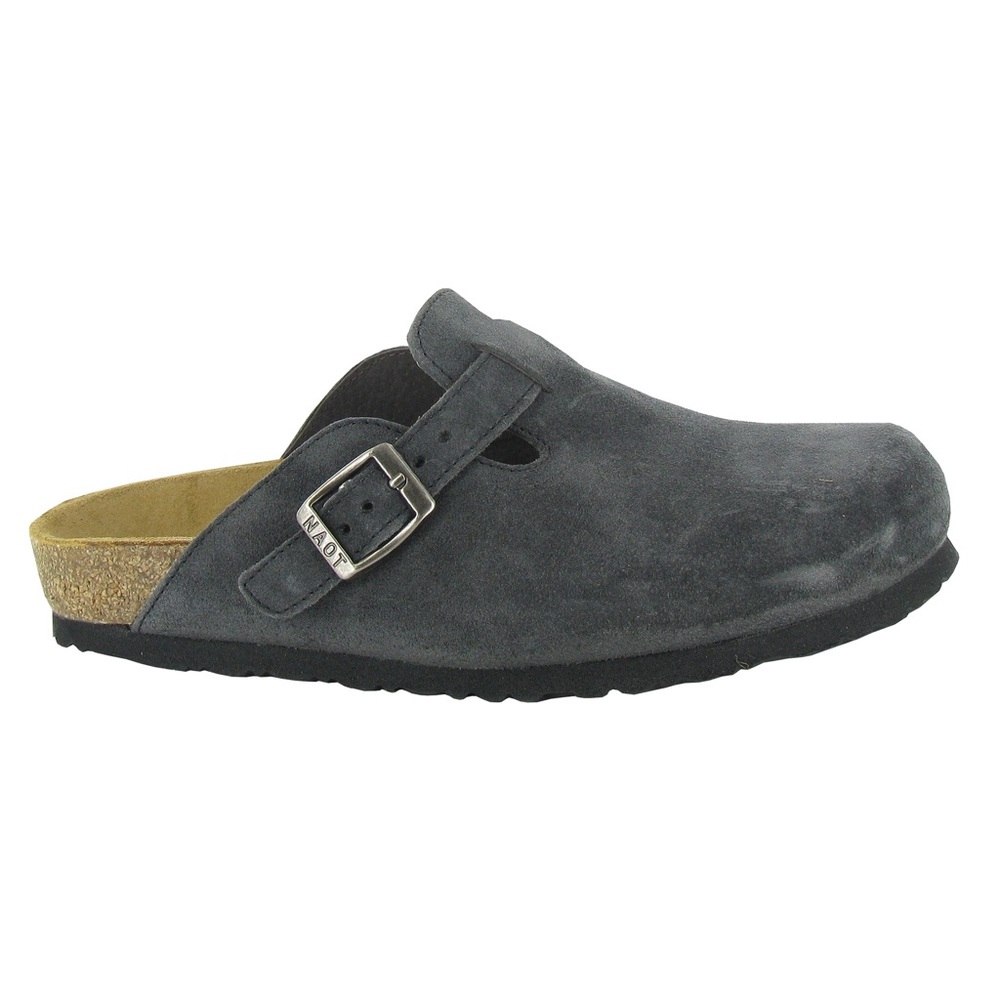 NEW!! Women’s NAOT Spring Clog Oily Midnight Suede Size 36EU/5-5.5US
